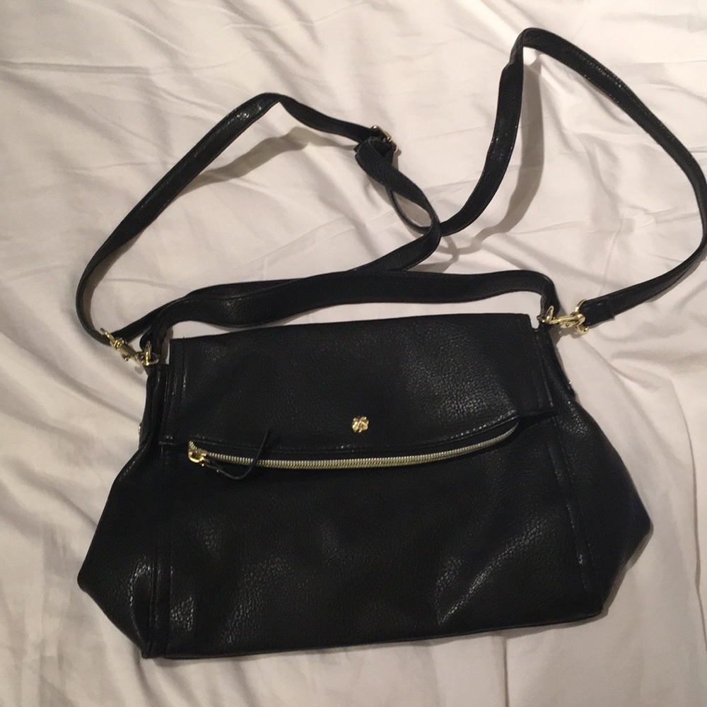 Black crossbody bag
